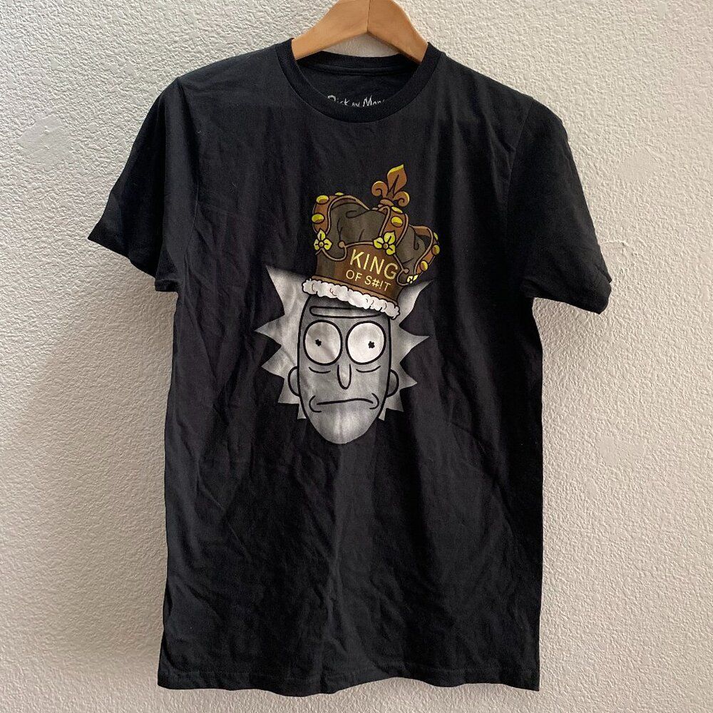 Rick & Morty King Of Sh*t Cartoon Network 2019 Adult Swim T-Shirt Medium
